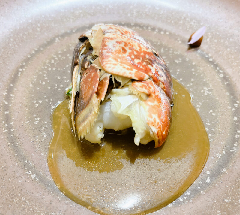 パリレストラン：kei　魚料理：オマールブルー１